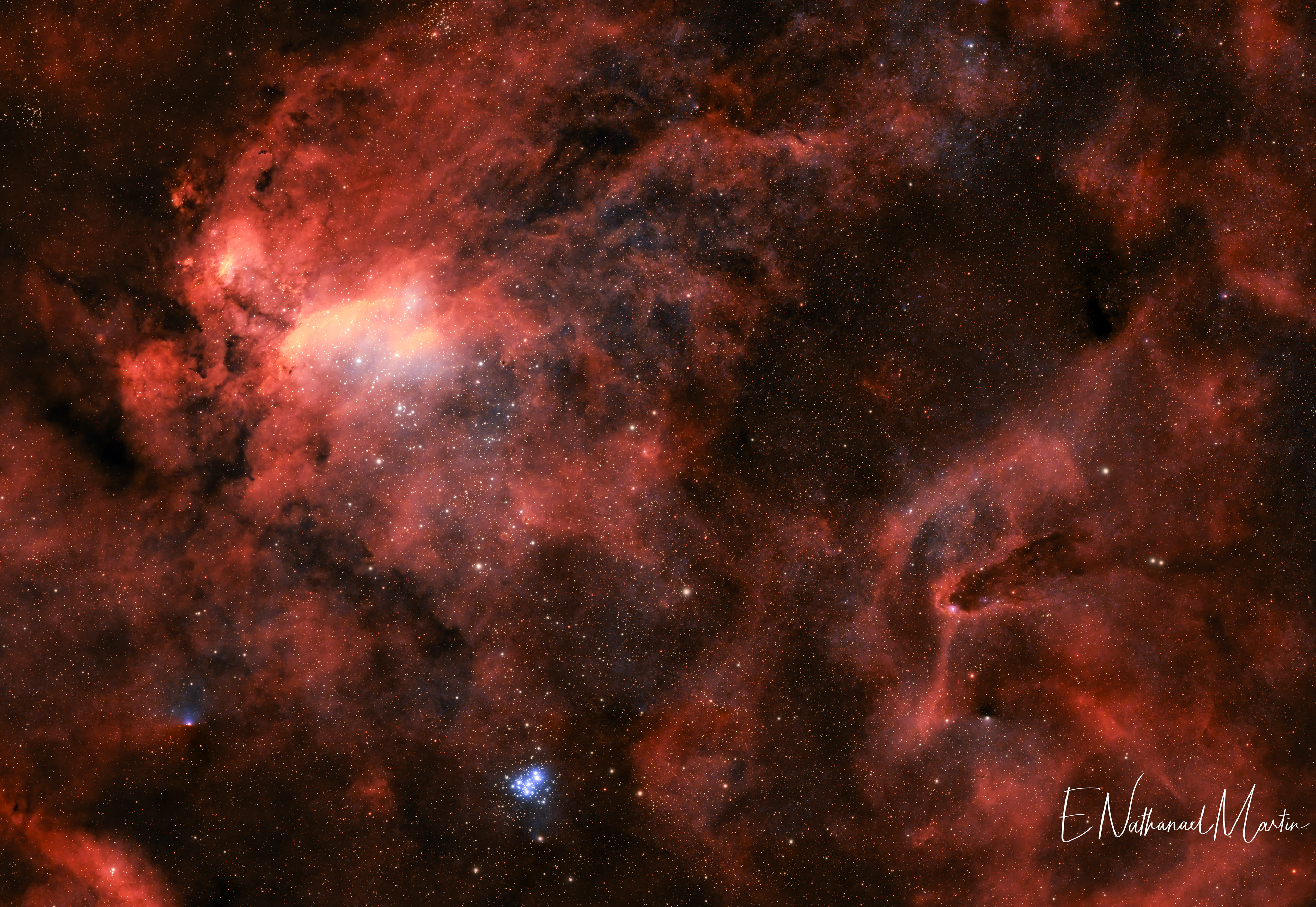 IC 4628 Prawn Nebula