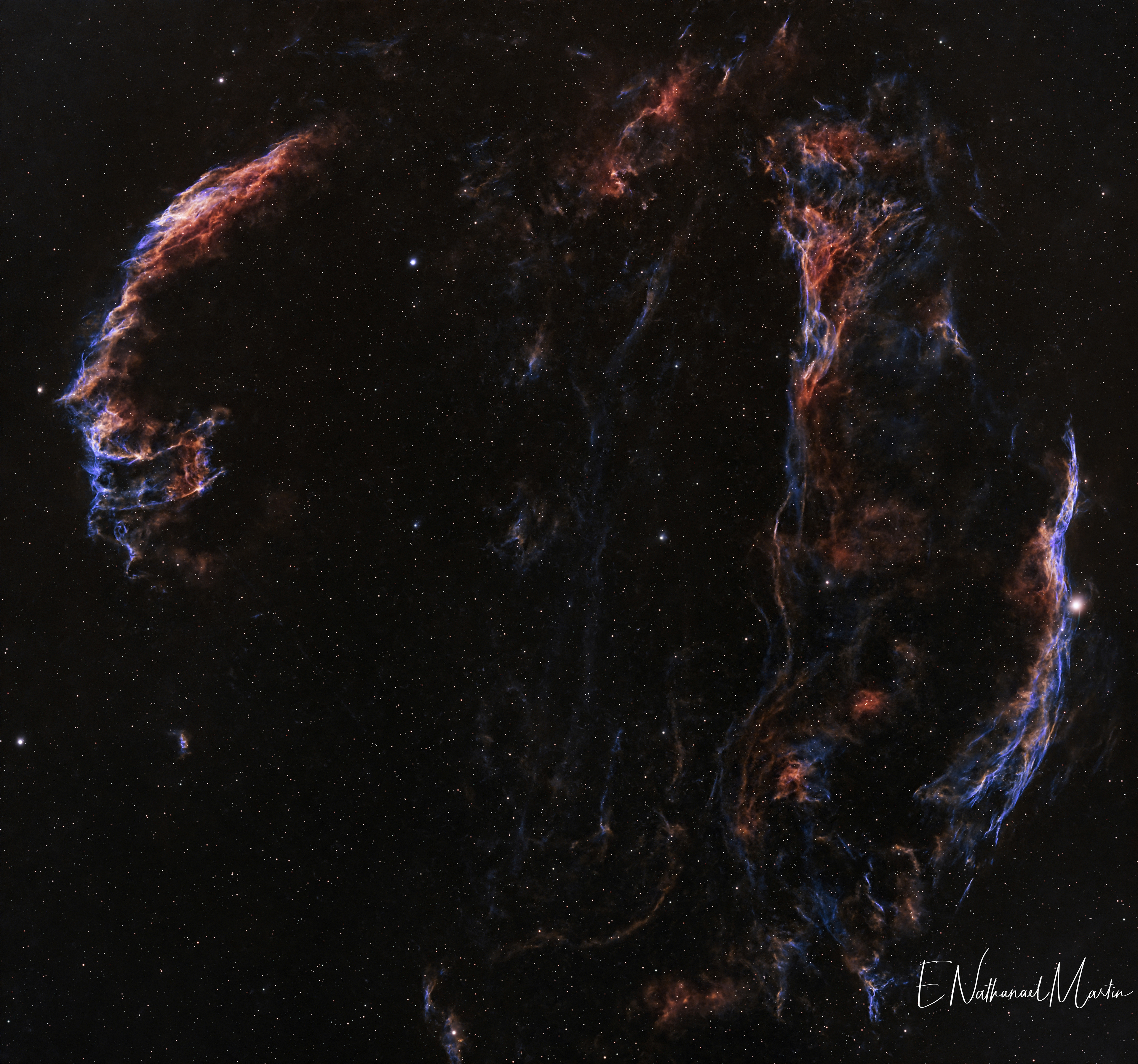 Cygnus Loop (Veil Nebulas)