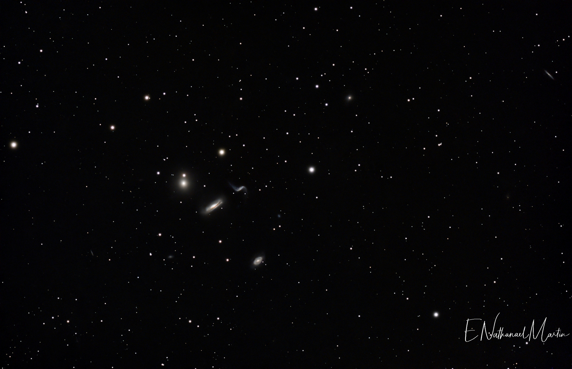 NGC 3189 Galaxy Group