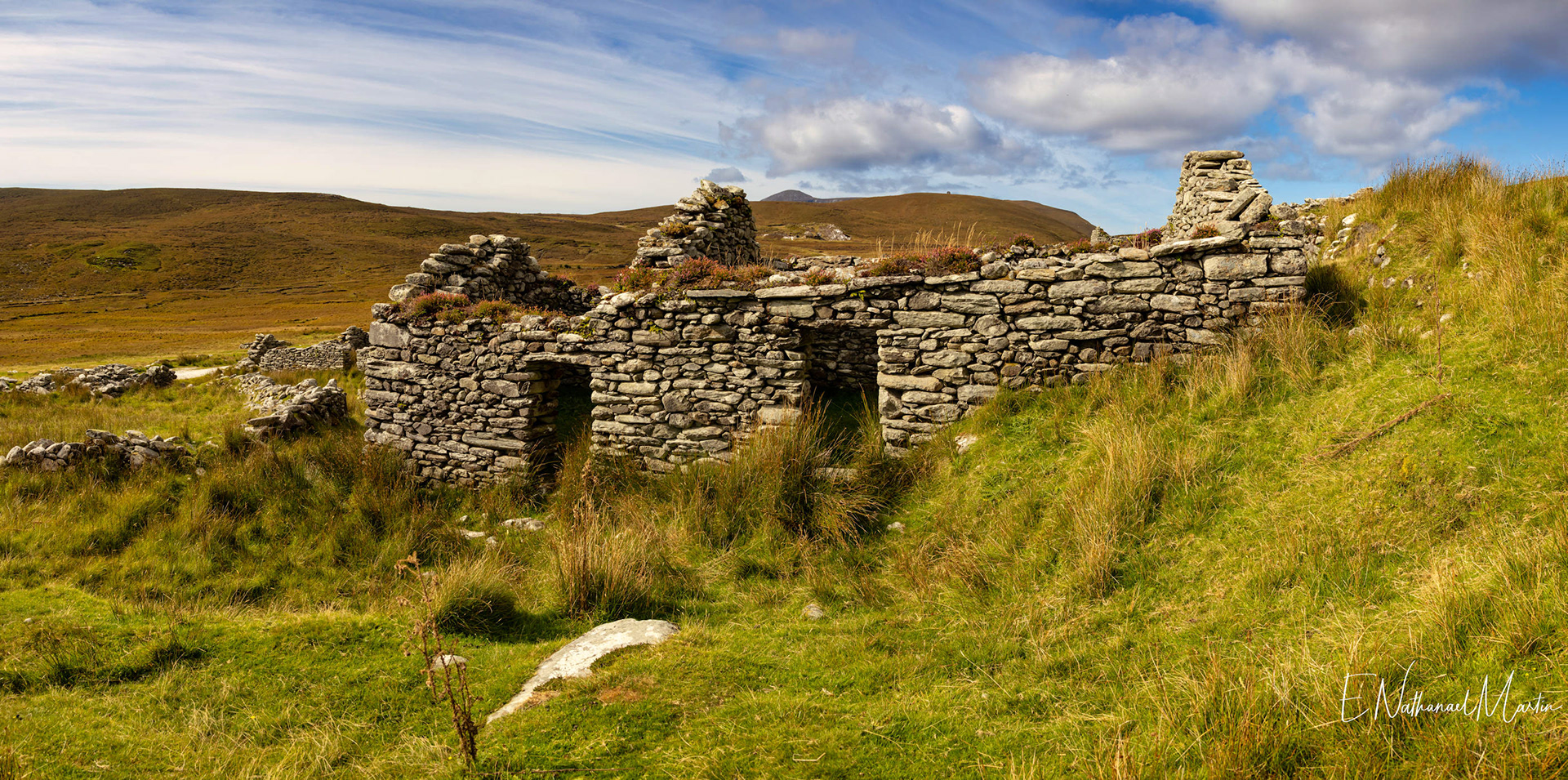 Slievemore Deserted Village