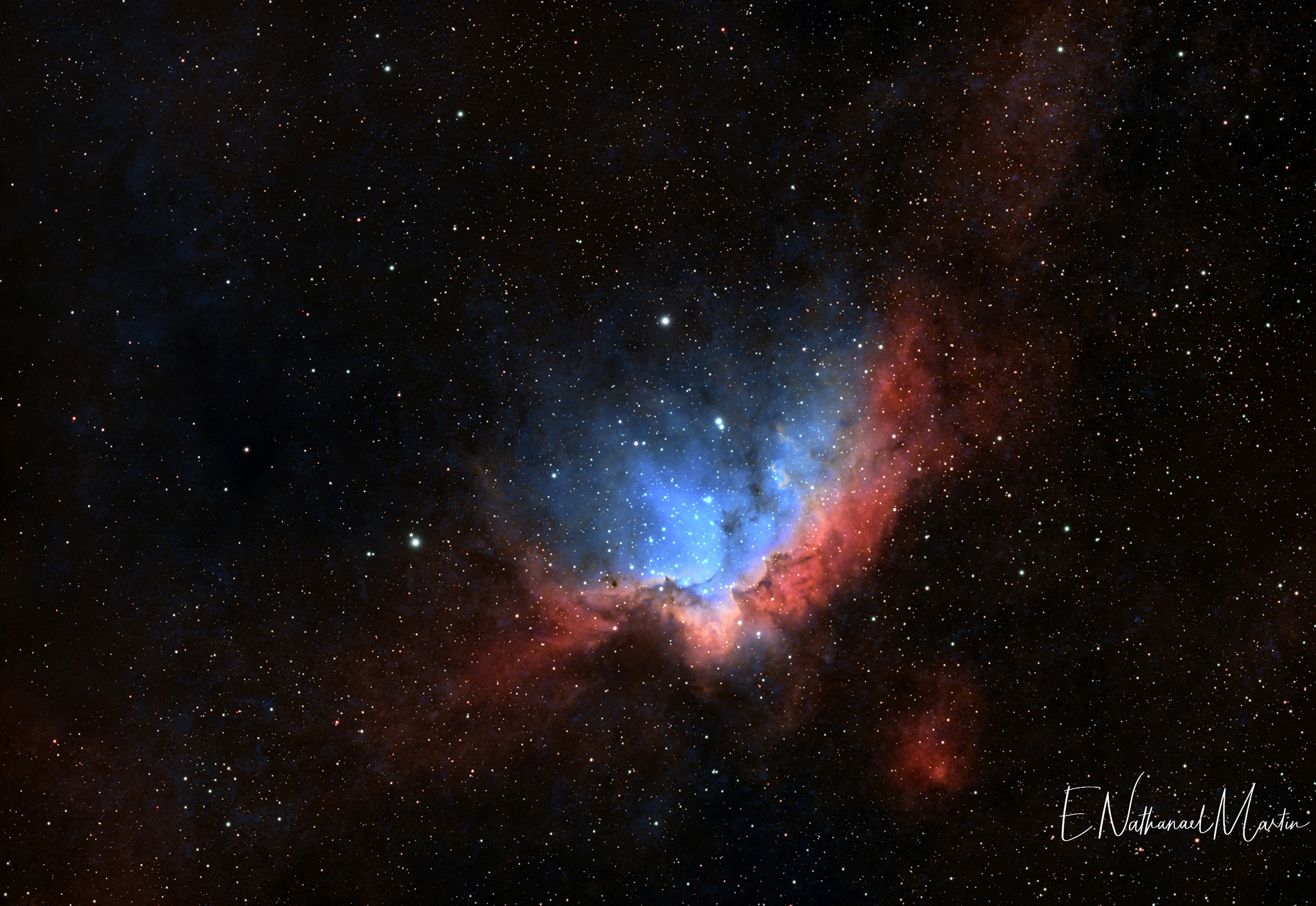 NGC 7380 Wizard Nebula