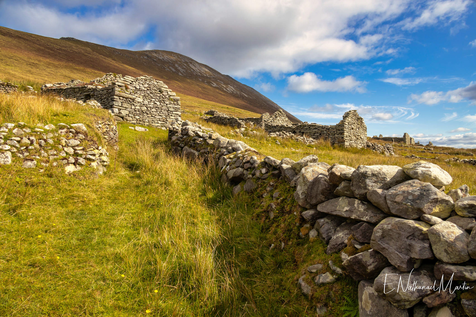 Slievemore Deserted Village