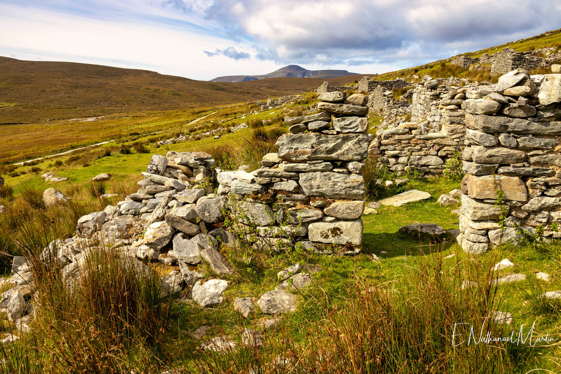 Slievemore Deserted Village