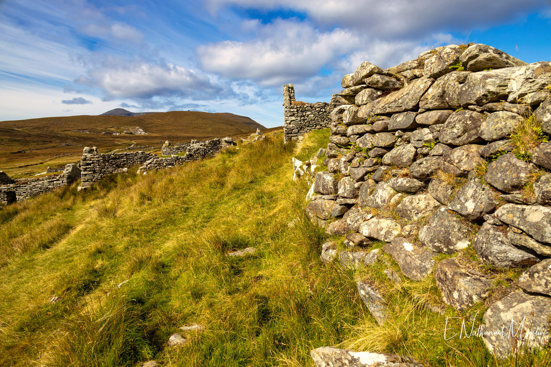 Slievemore Deserted Village