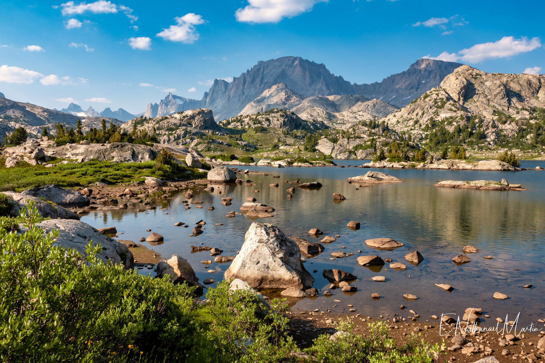 Island Lake Wind River Range - Alan Majchrowicz Photography