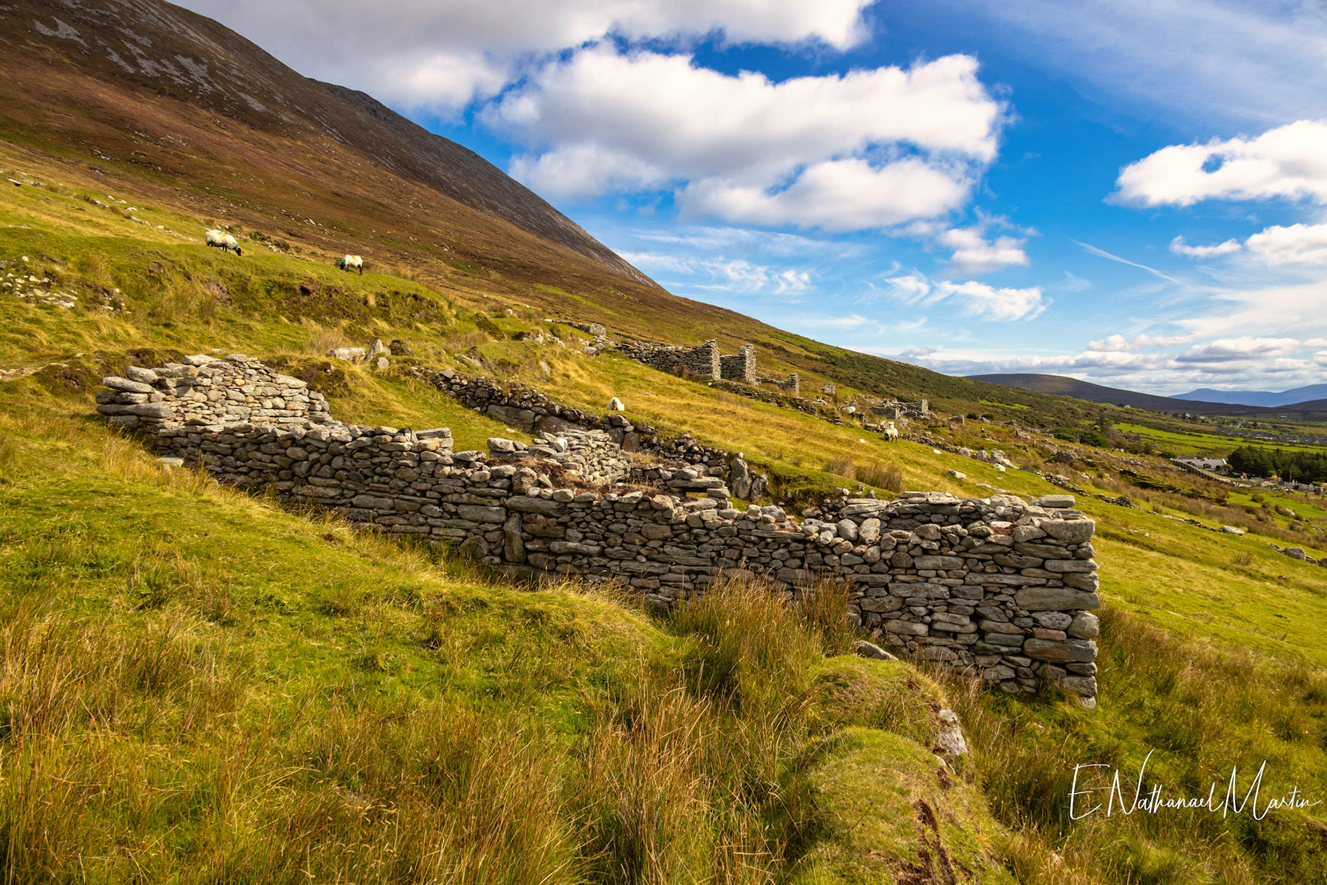 Slievemore Deserted Village
