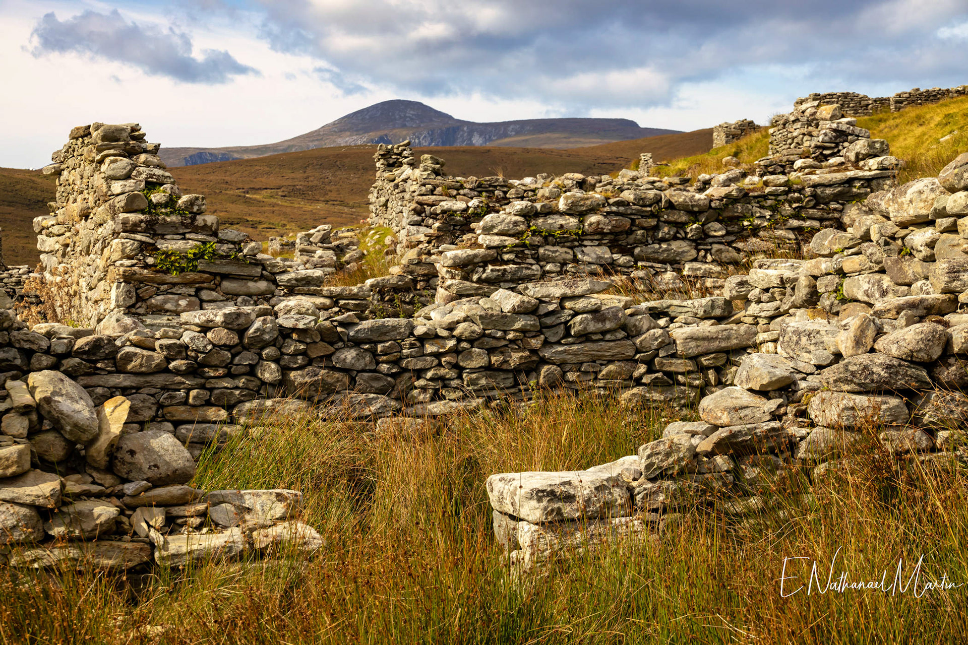 Slievemore Deserted Village