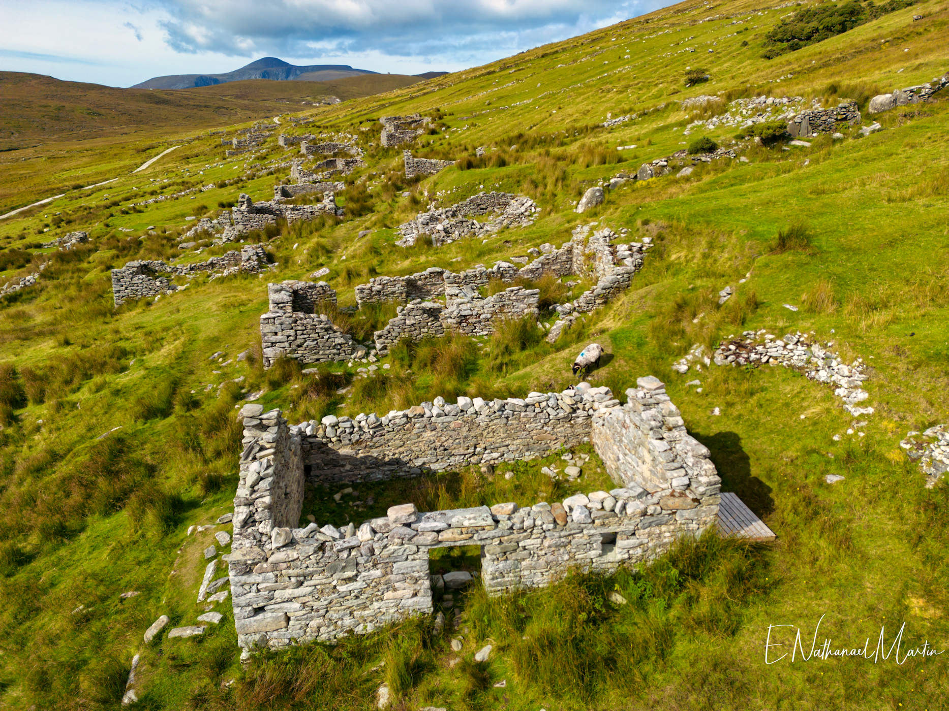 Slievemore Deserted Village