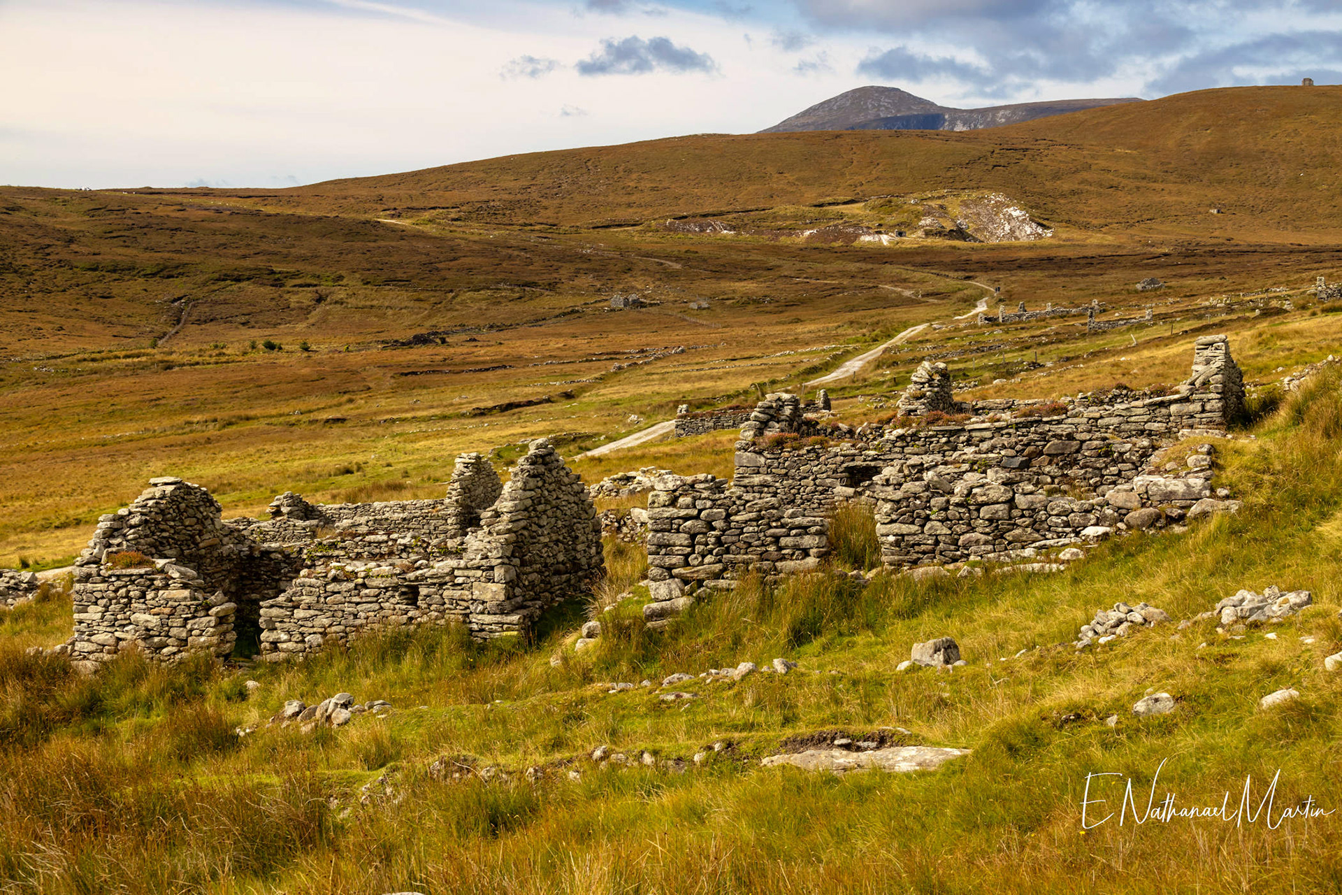 Slievemore Deserted Village