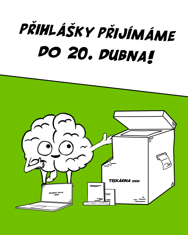 Facebook post – Application deadline 2020 (Brian the brain made by studio PANDEMIC)