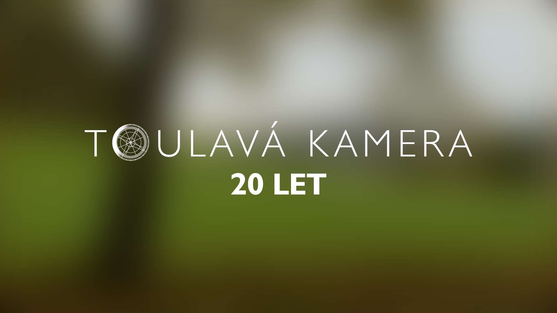 Návrh vizuálu k 20. letům pořadu.
