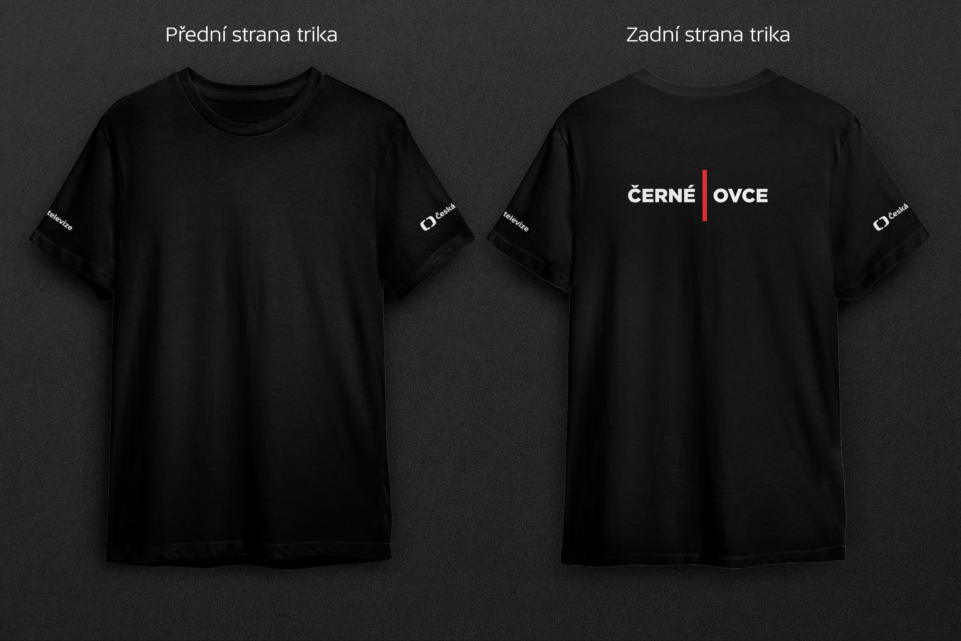 T-shirt design for Černé ovce