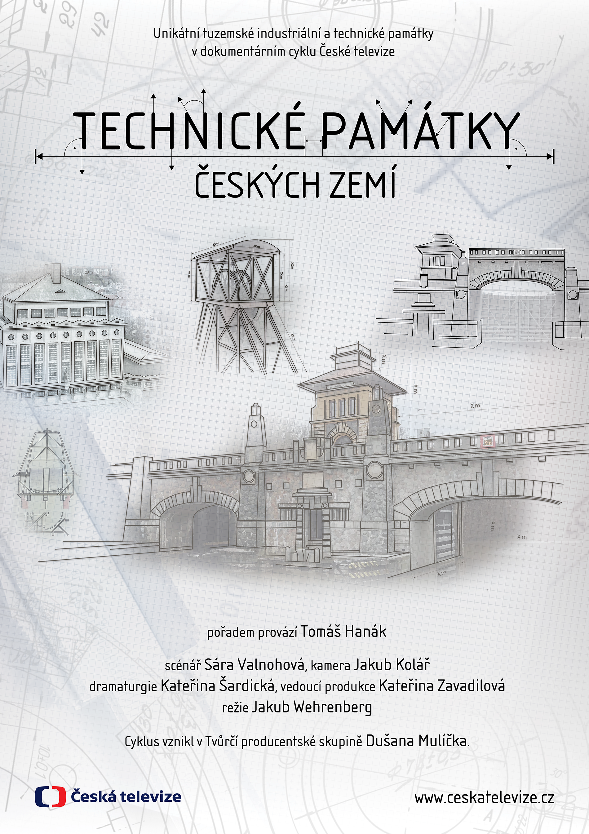 Poster Technické památky českých zemí