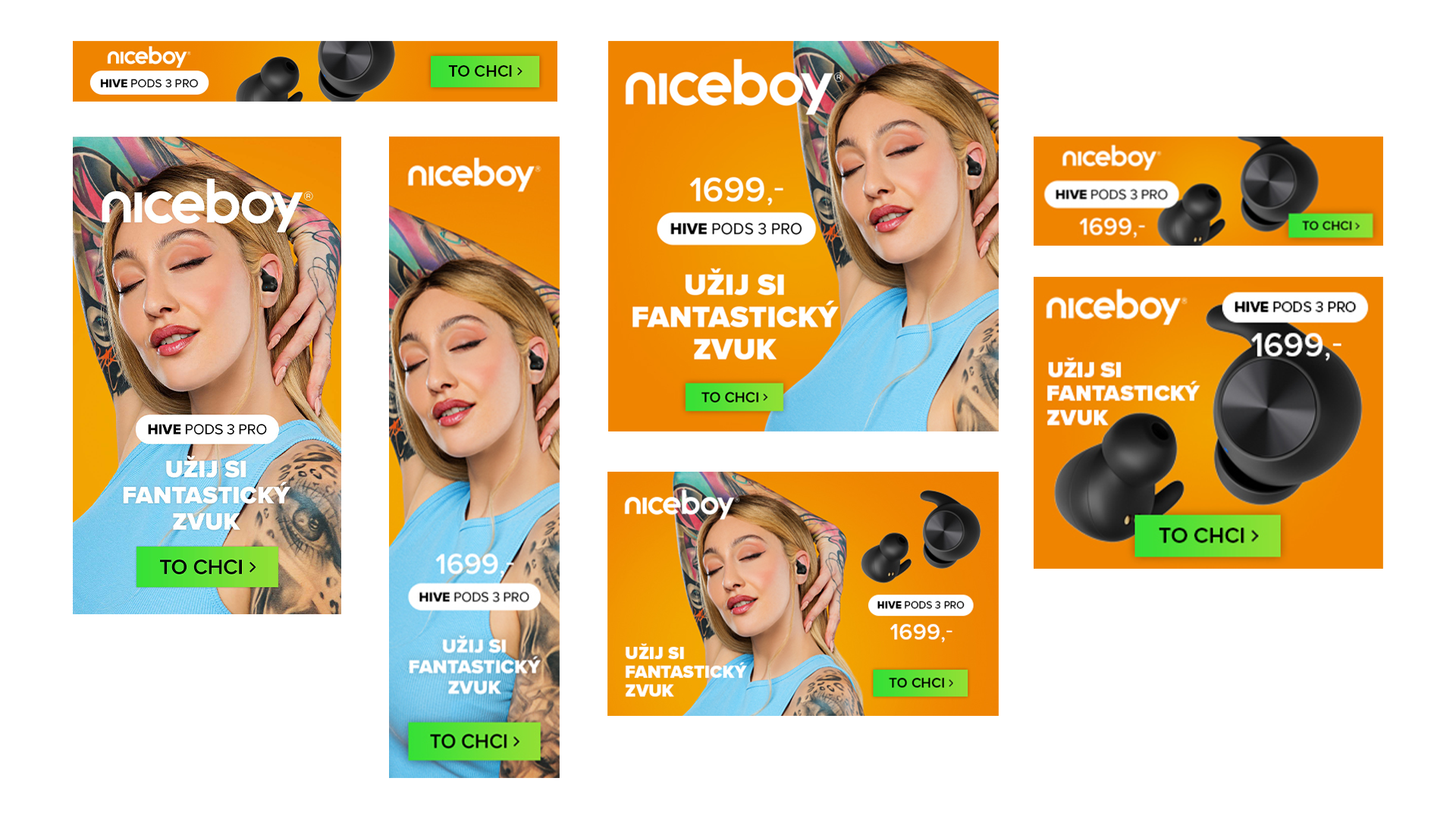 Inzerce - Bannery na Niceboy HIVE Pods 3 PRO