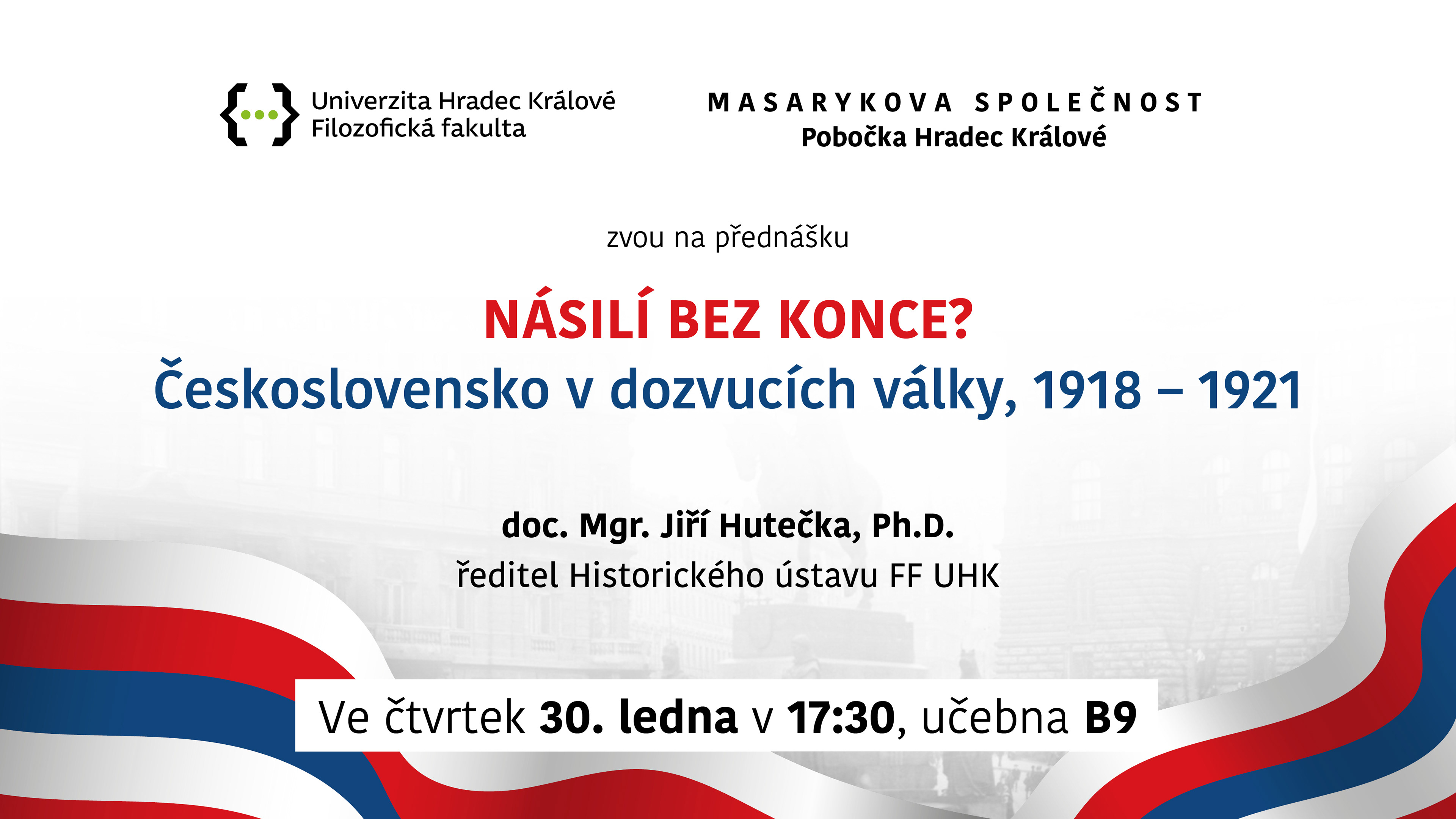 University website slider – Czechoslovakia in 1918 to 1921, 2020
