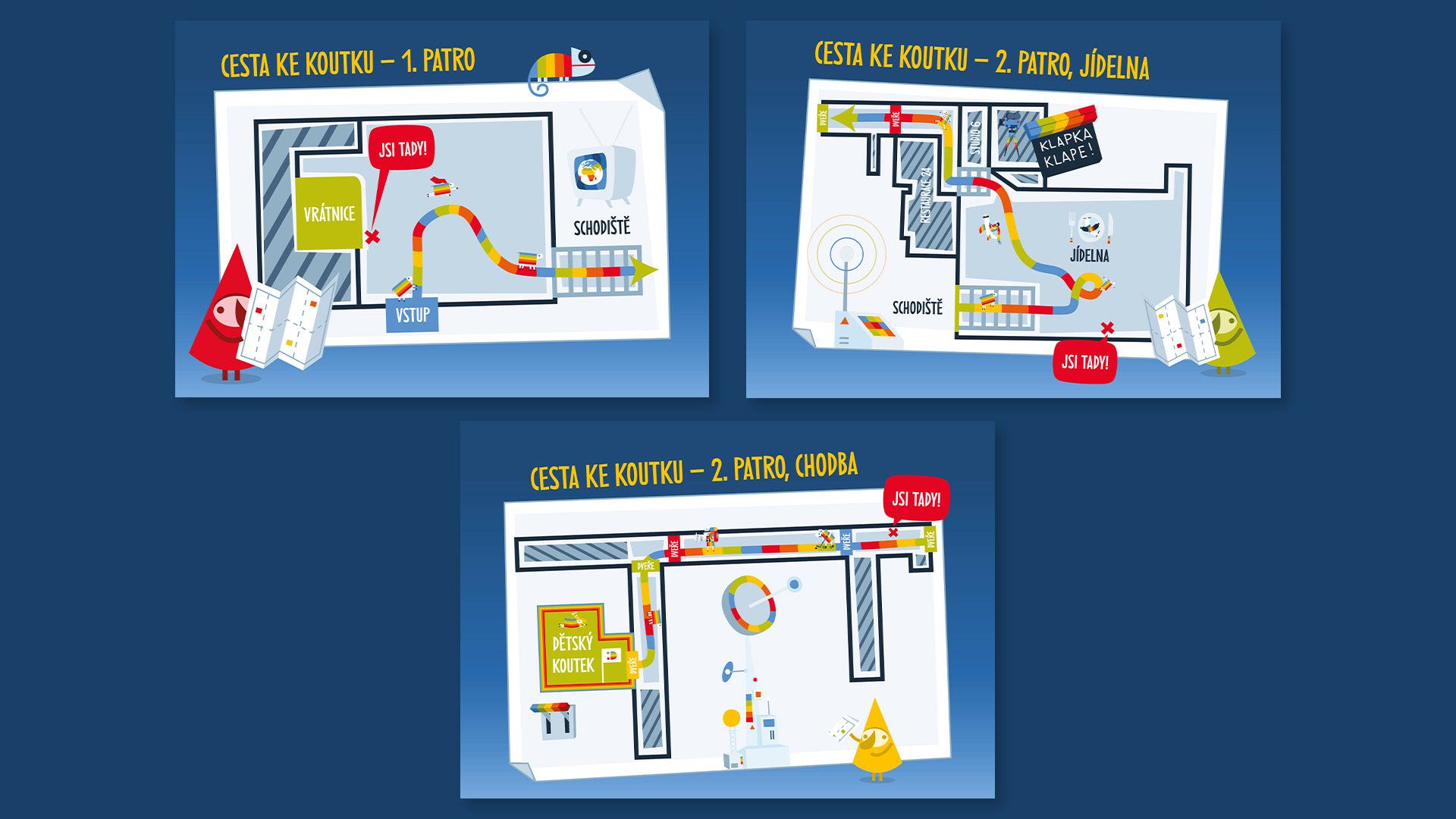 Trip to the kids’ play area in CT24 building