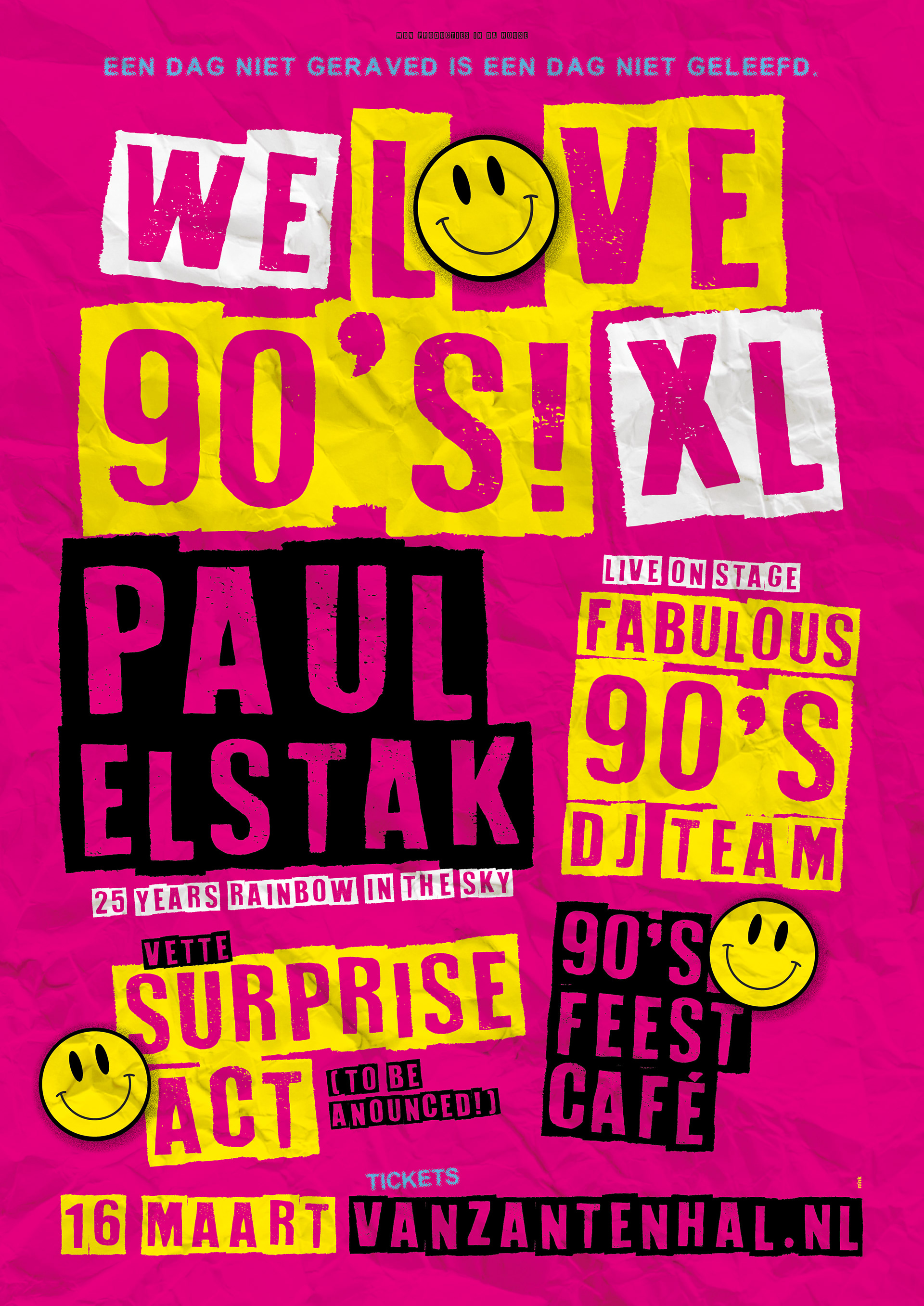 Artwork for a concert