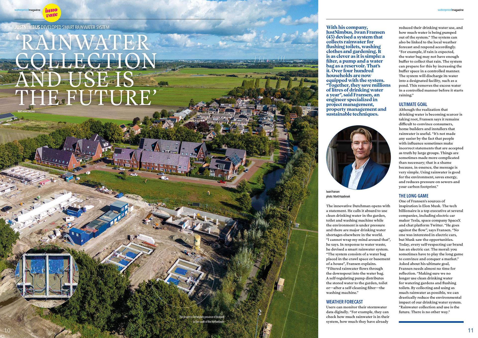 WaterProof magazine for Water Alliance