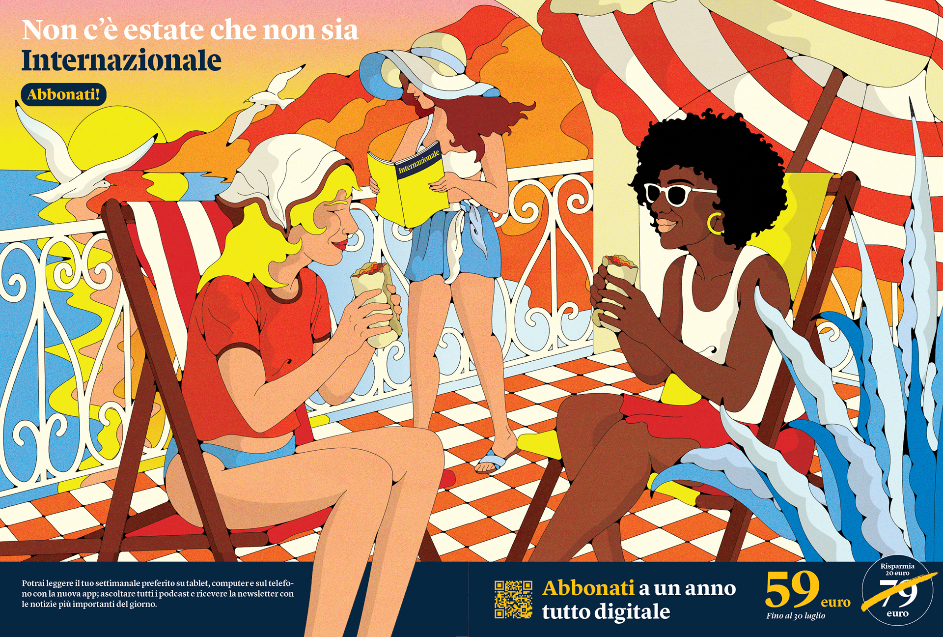 Summer Campaign for Internazionale 2025