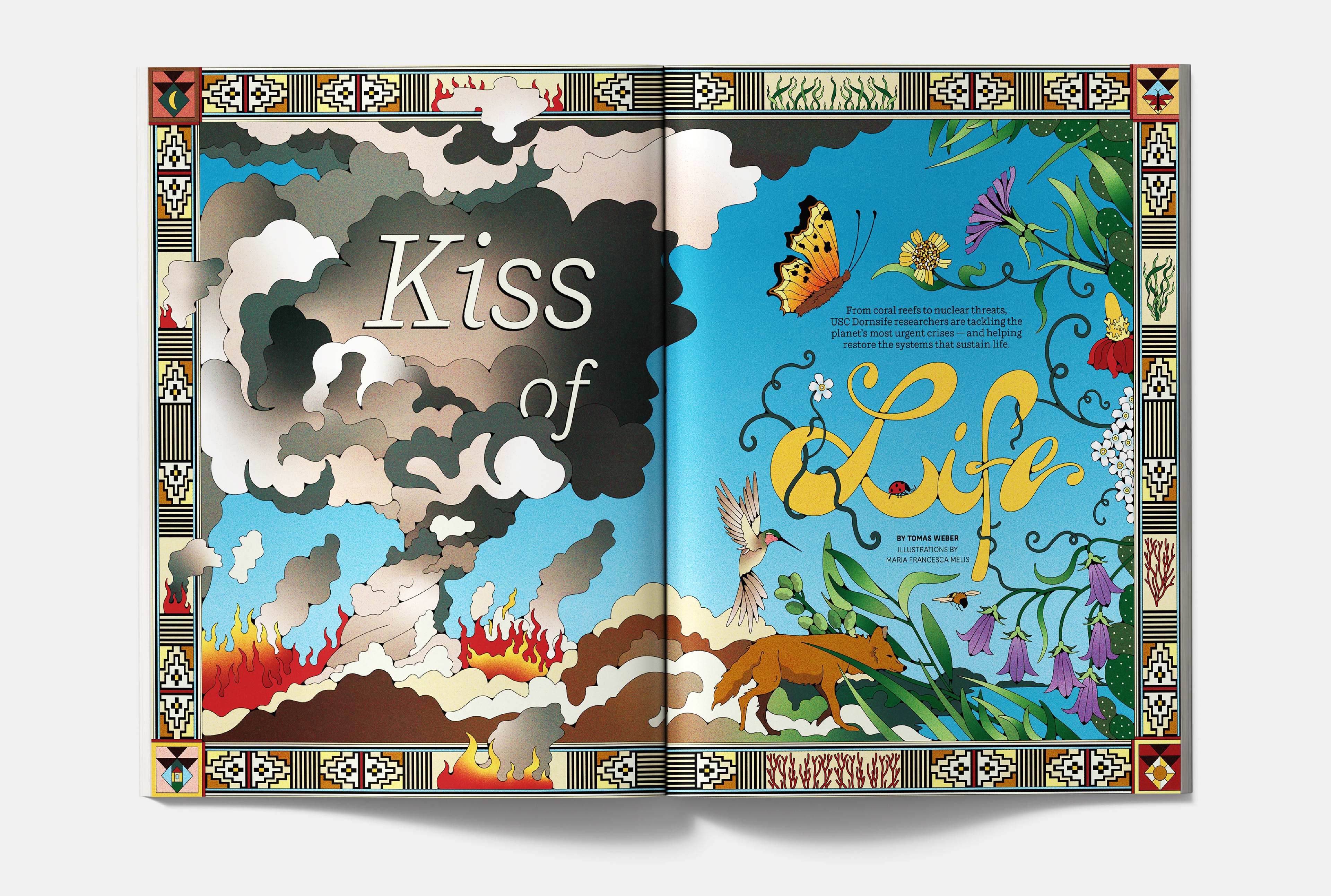 Kiss Of Life - University of Souther California Magazine 2025