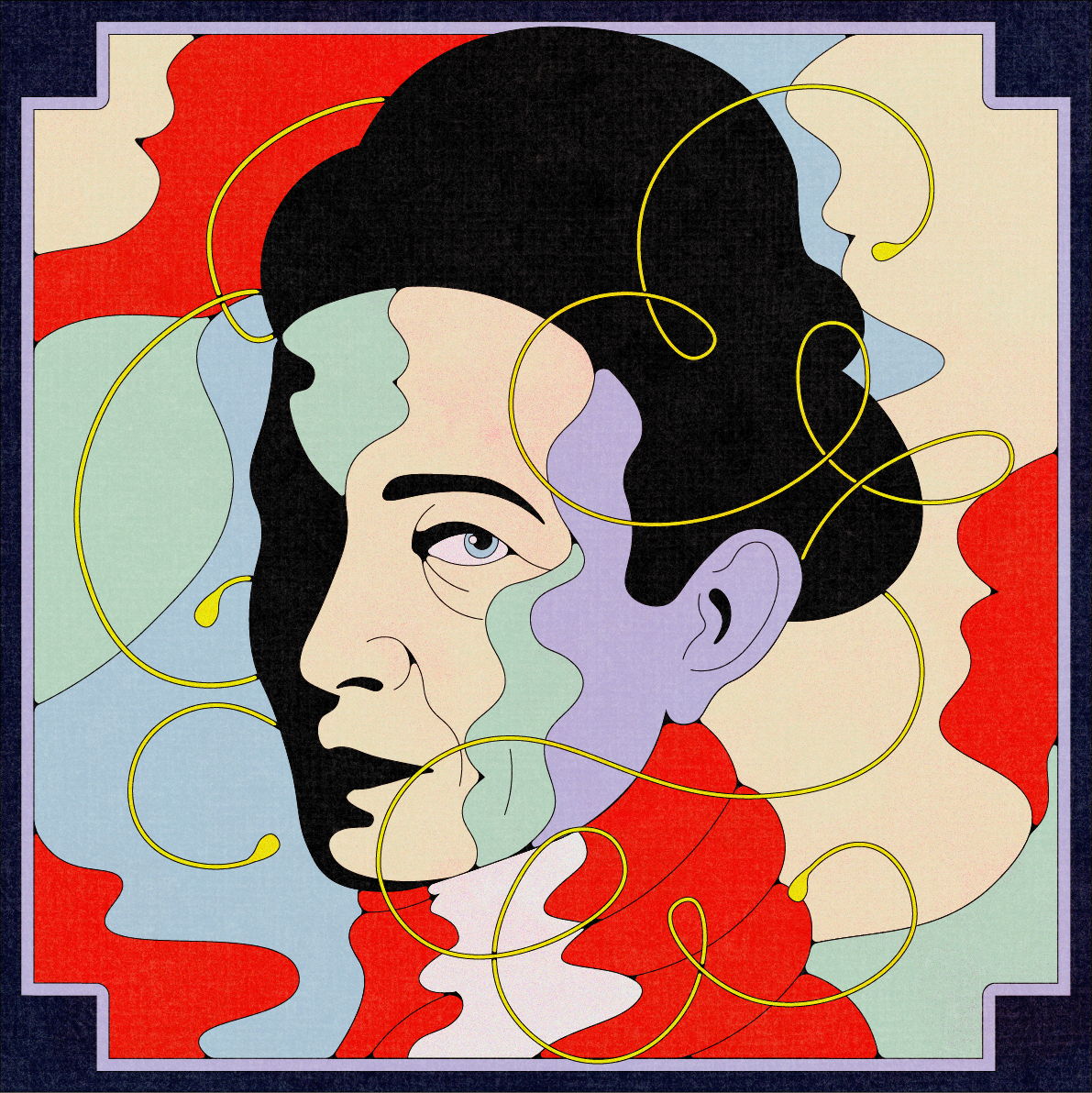 Portrait of Simone De Beauvoir