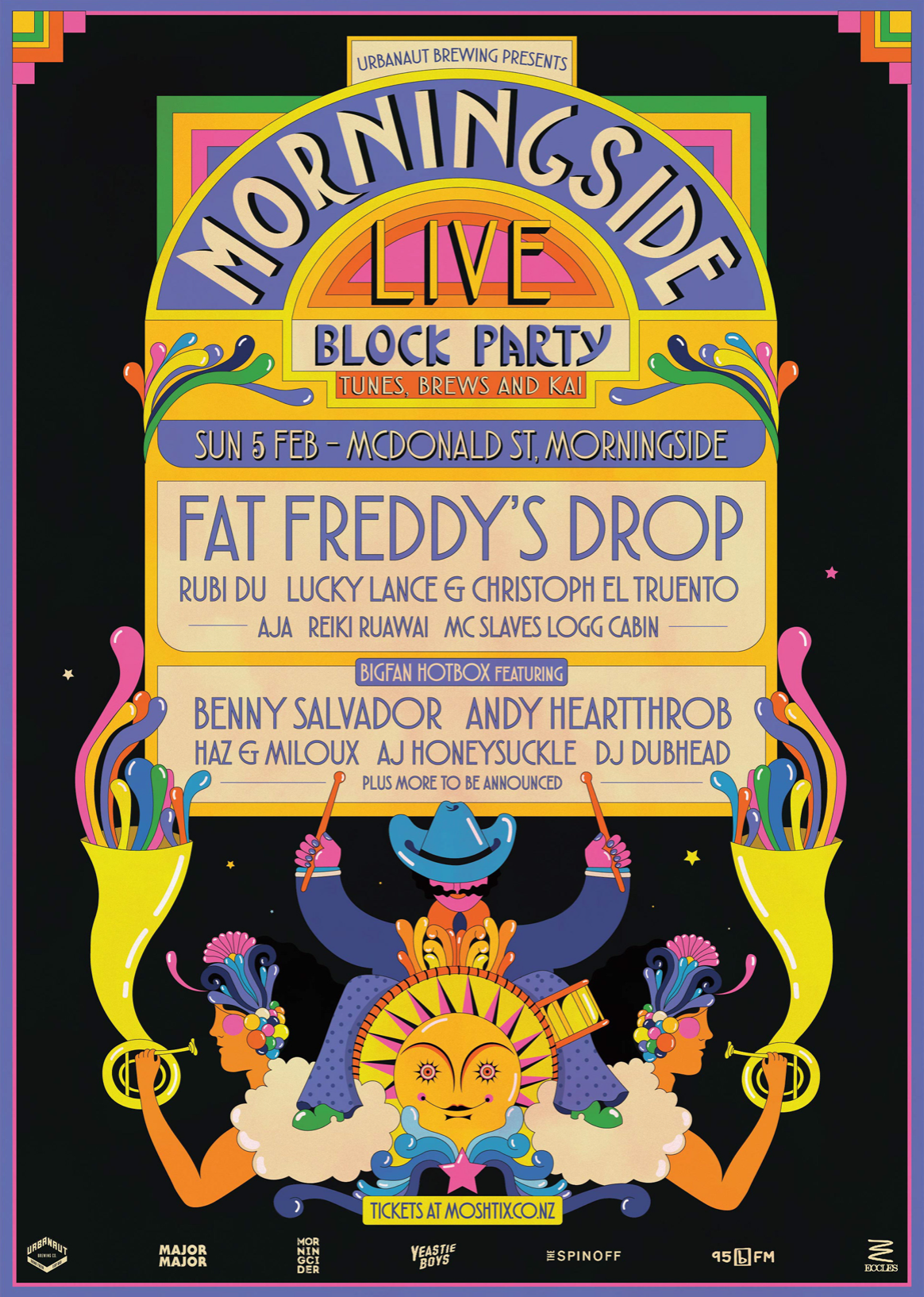 Artwork Design for Morningside Live 2023