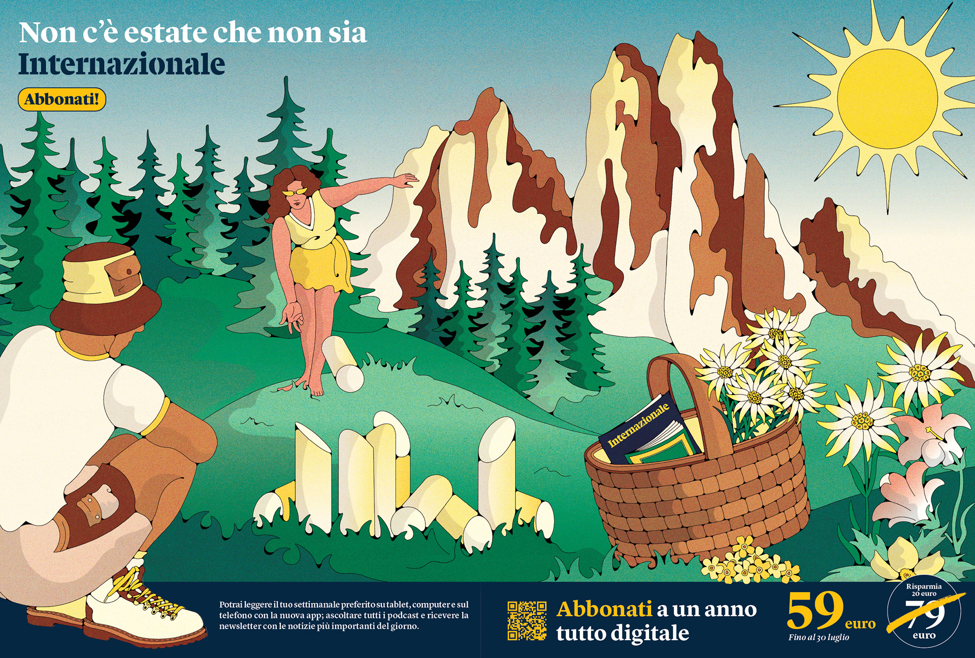 Summer Campaign for Internazionale 2025