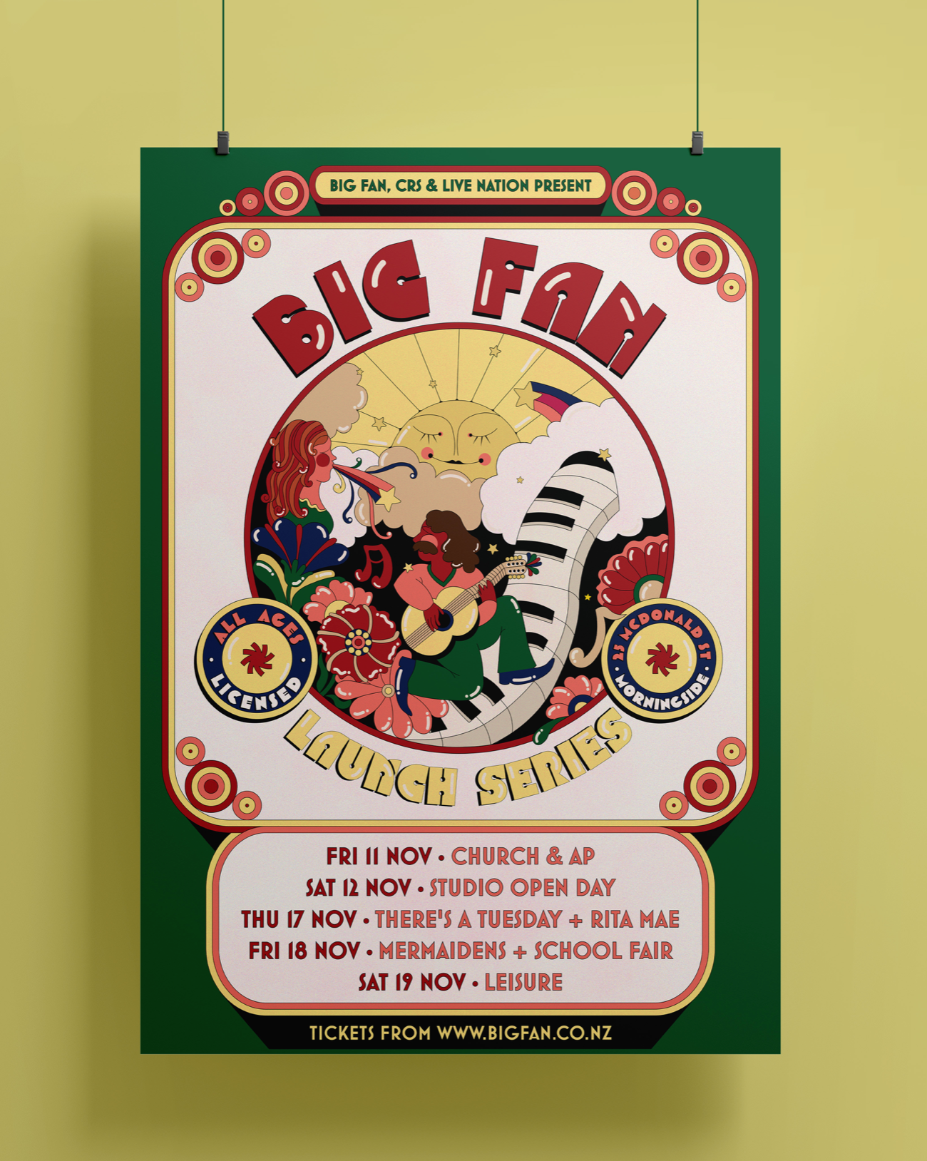 Artwork Design for Big Fan 2022