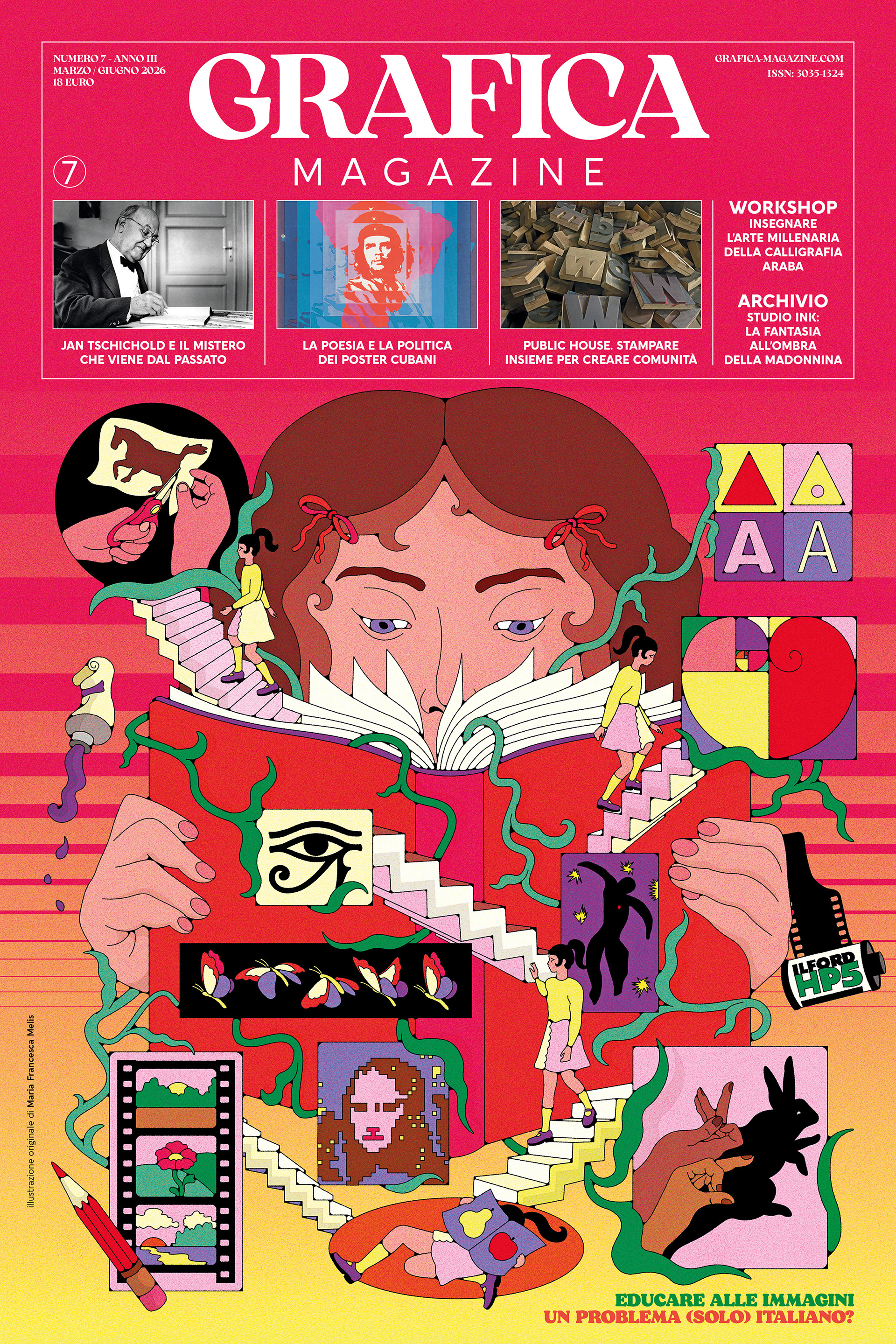 Cover for GRAFICA Magazine N.7
