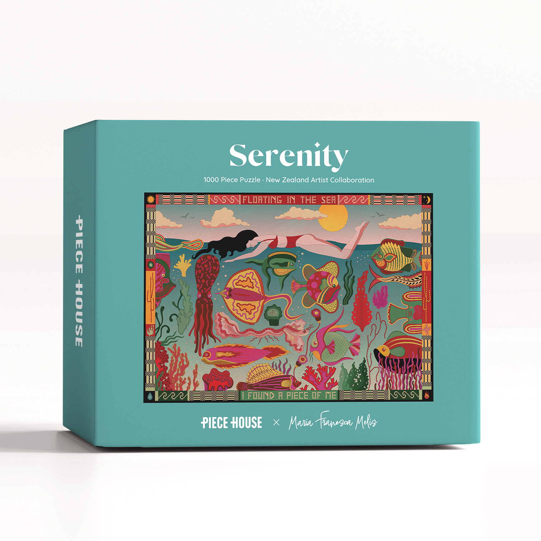 Bespoke artwork for Piece House https://piecehouse.co.nz/products/serenity-1000-piece-puzzle