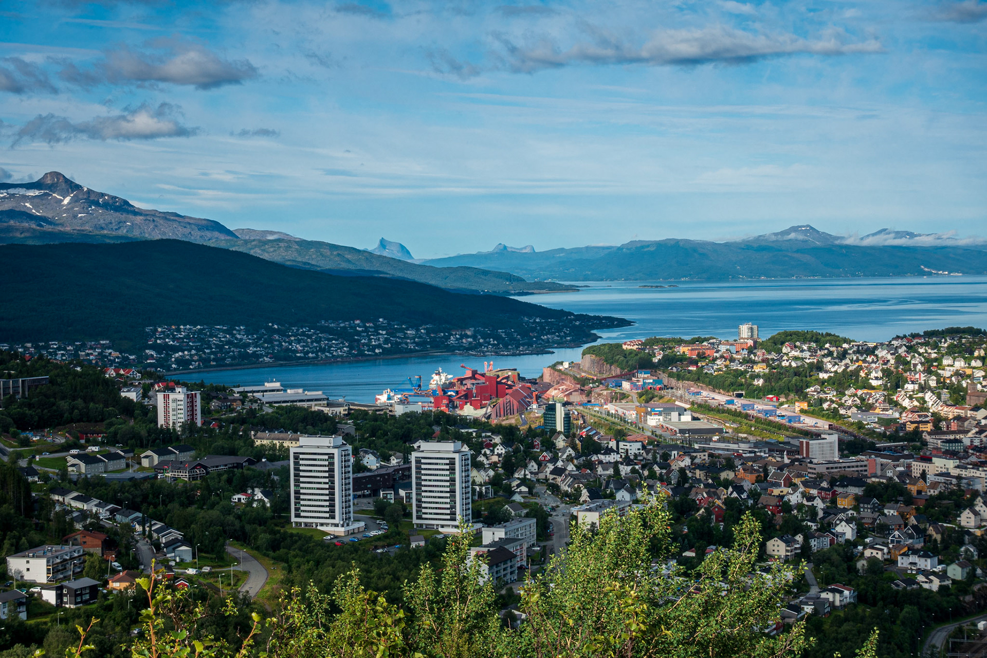 LKABs röda utskeppningsanläggning