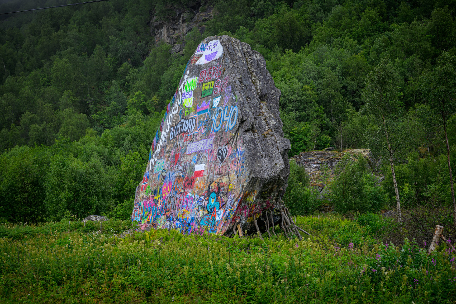 Piggsteinen i Nordkjosbotn