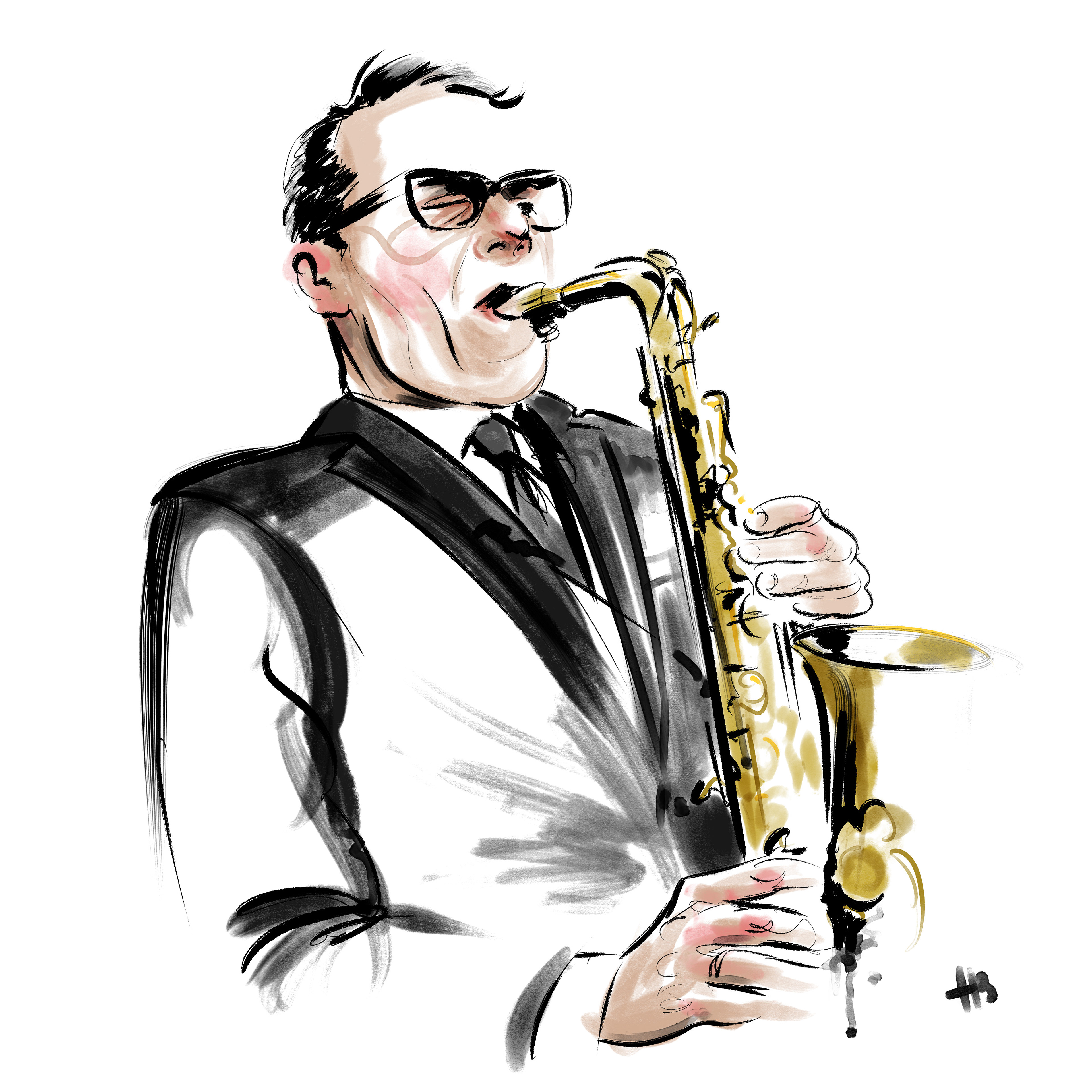 Saxophone Player Benjamin Herman