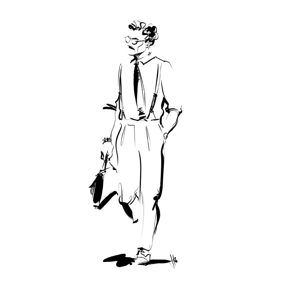 menswear illustration