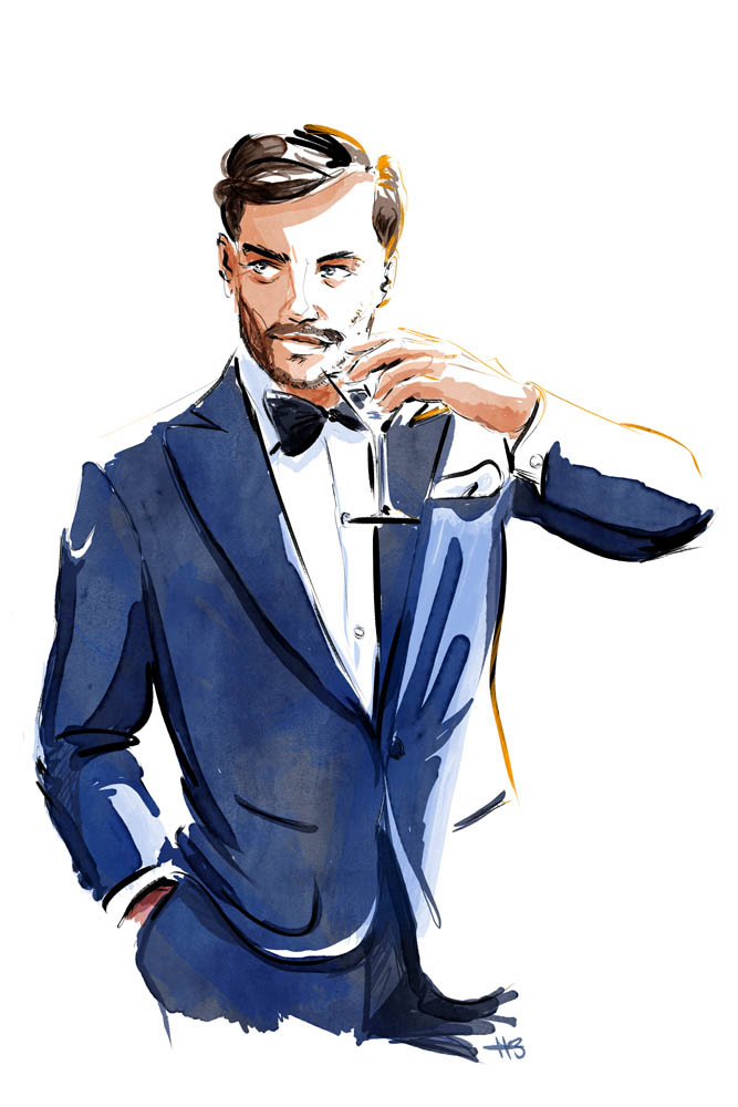 Bespoke Men's Fashion illustration