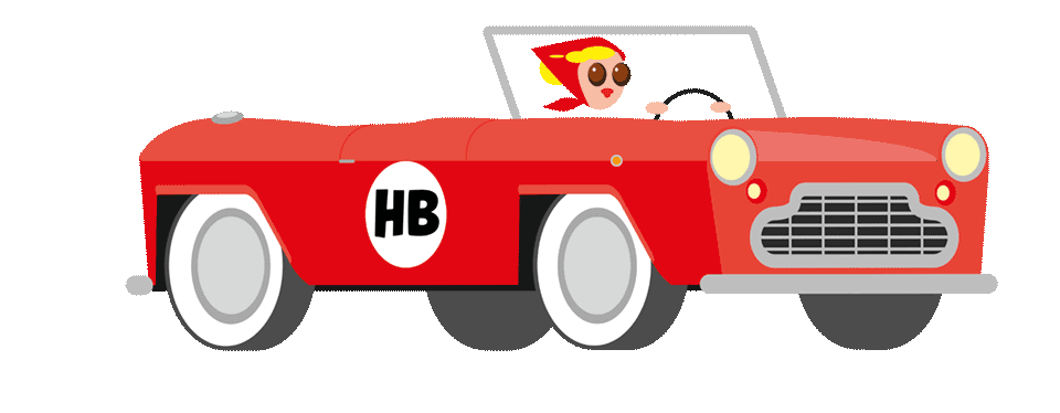 50s style convertible