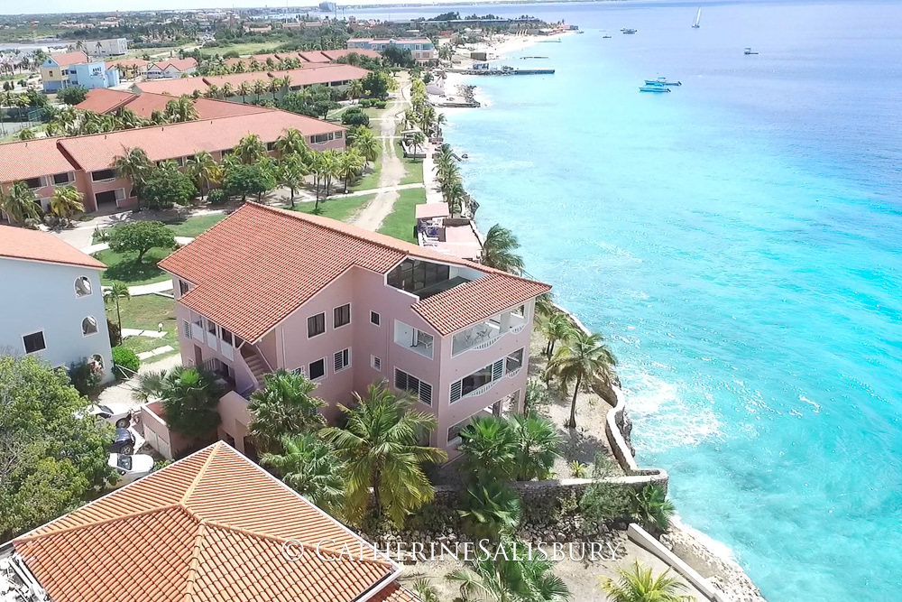 Bonaire - The Blue Zone with seaside walkway