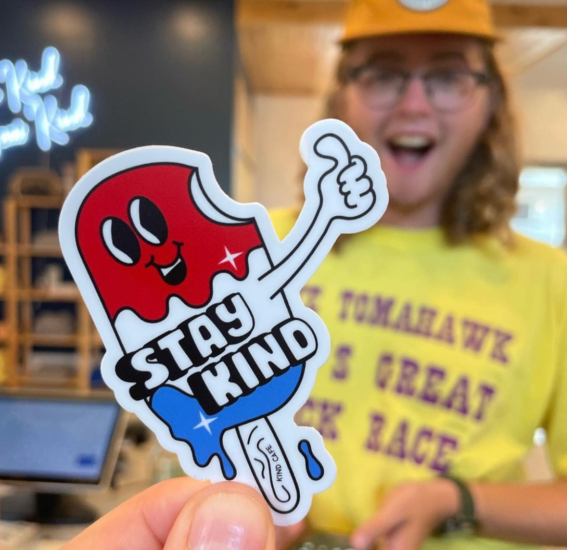 Kind Cafe July sticker 22