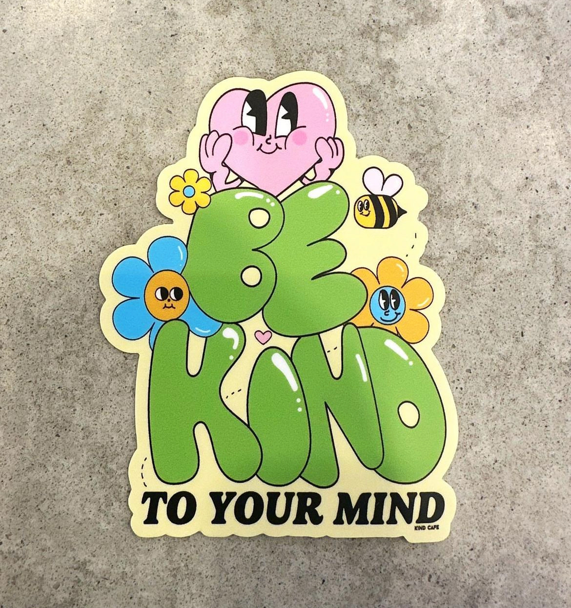 Kind Cafe May sticker 23