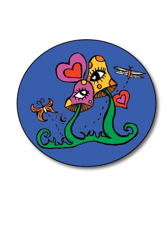 "MUSH BE IN LOVE" STICKER