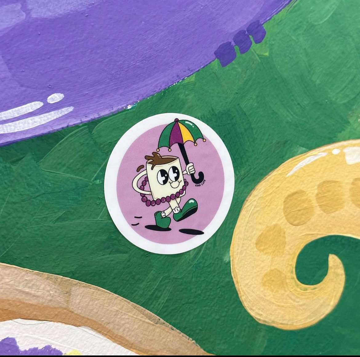 Kind Cafe February sticker 23