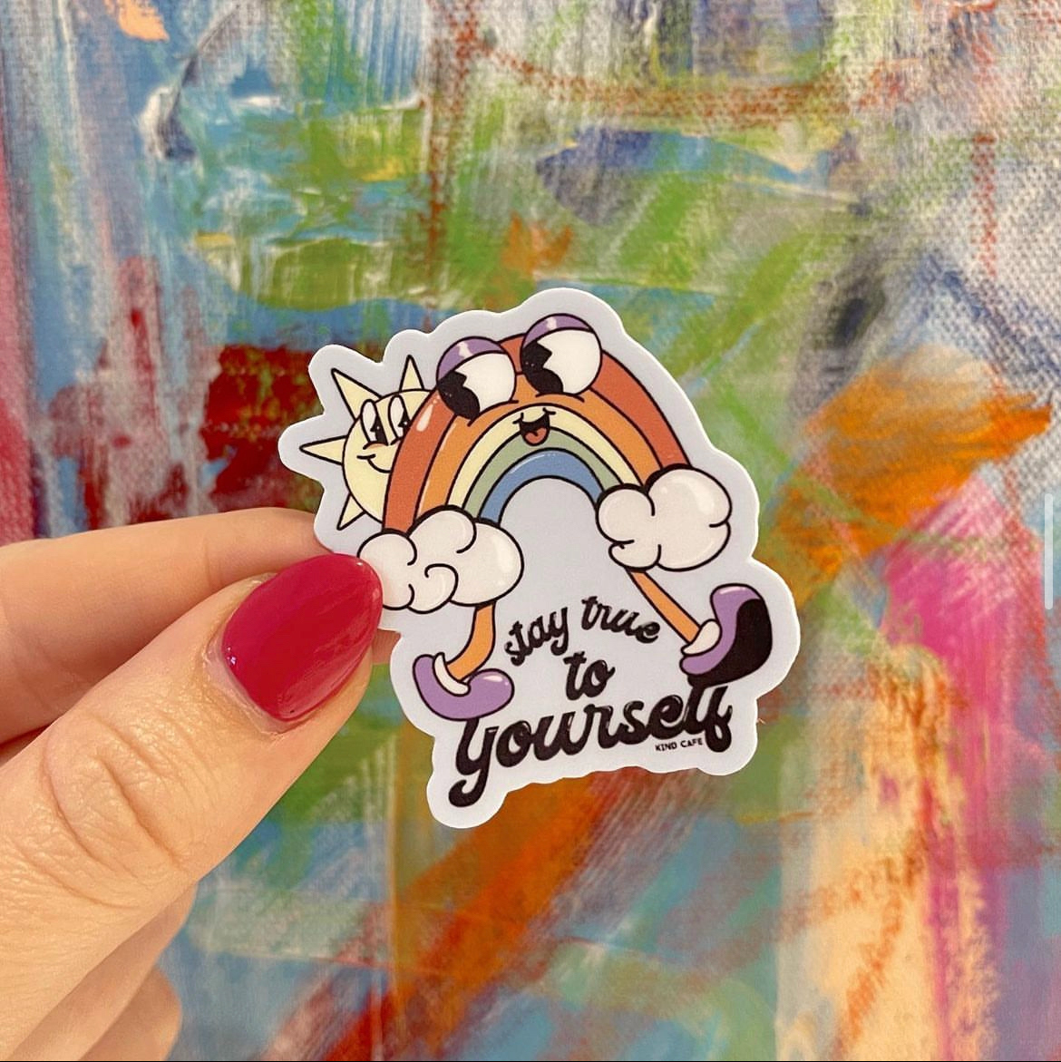 Kind Cafe June sticker 23