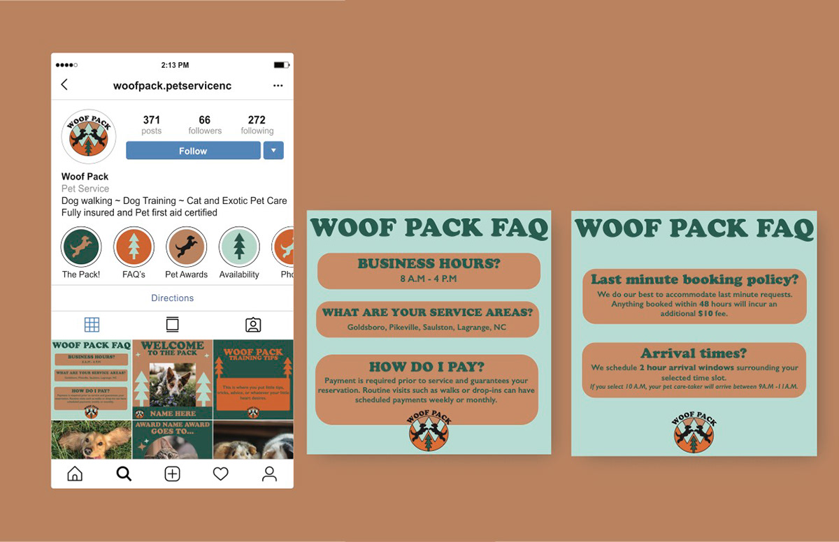 Woof Pack Social Feed
