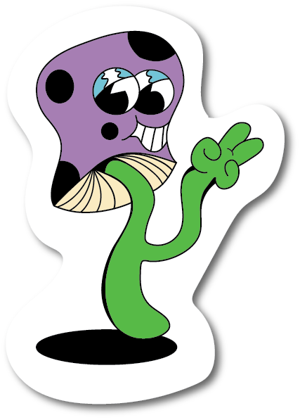 "MUSH GUY" STICKER