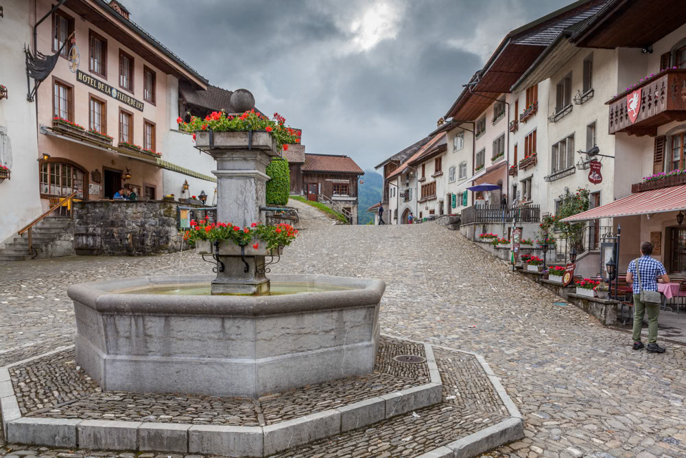 Gruyere Fountain