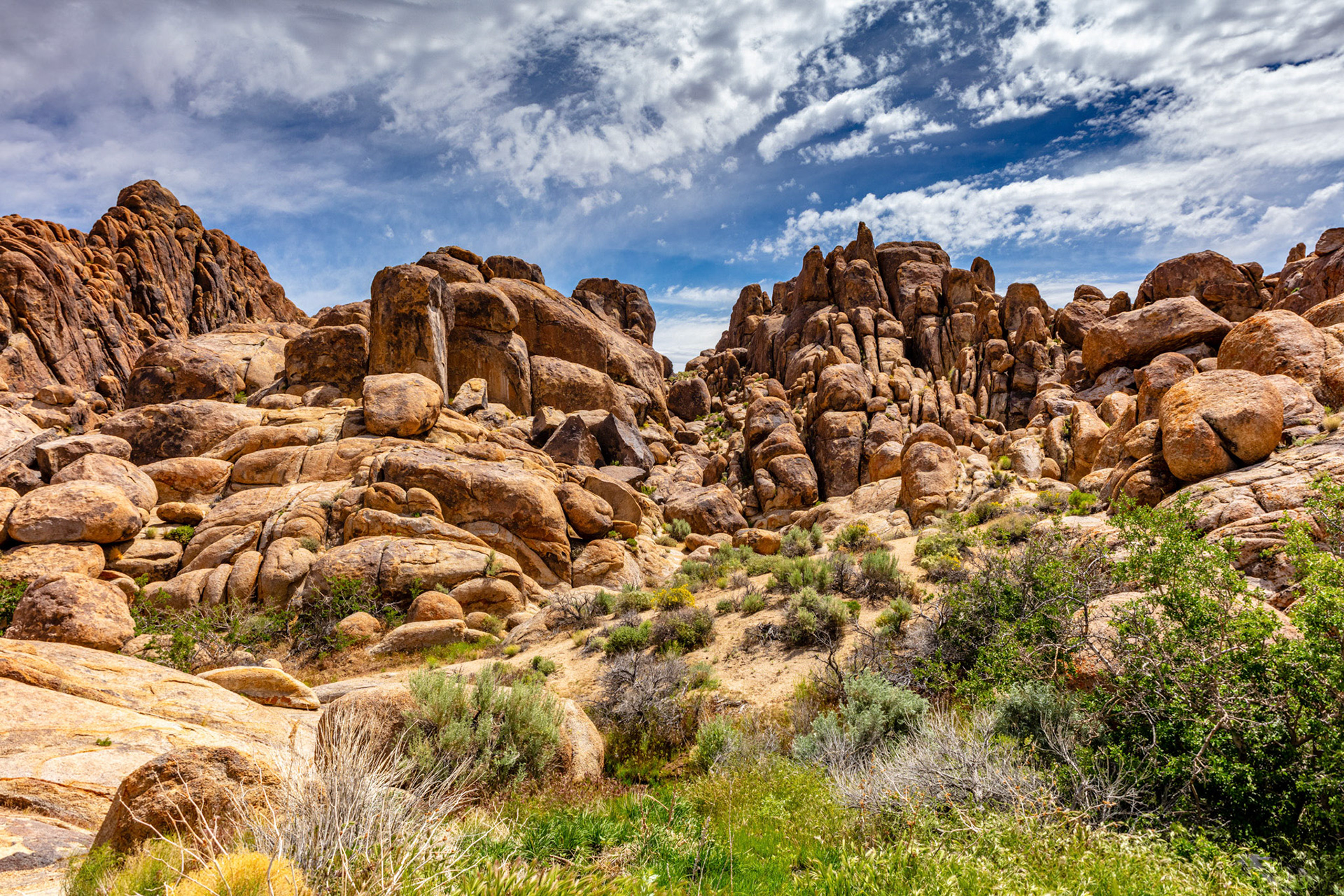 Alabama Hills area where Gunga Din was filmed