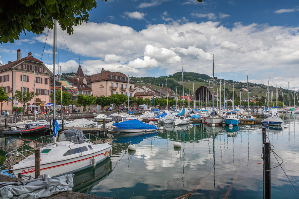 Lutry Switzerland waterfront