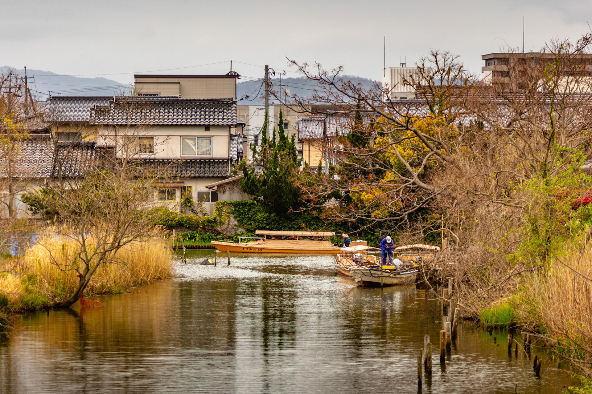 Area around Lafcadio Hearn Museum Matsue Japan