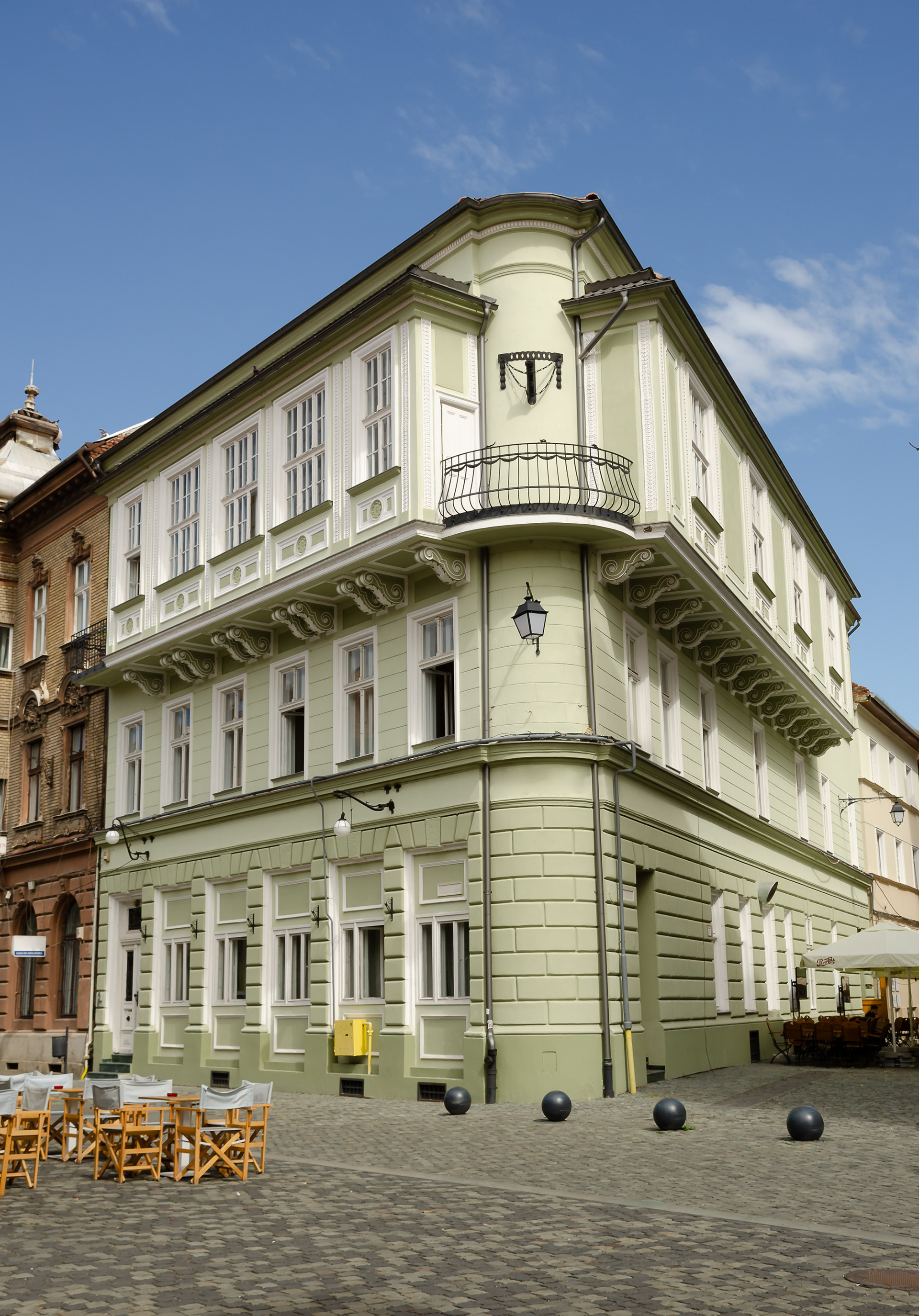 Ein frisch renoviertes Stadthaus