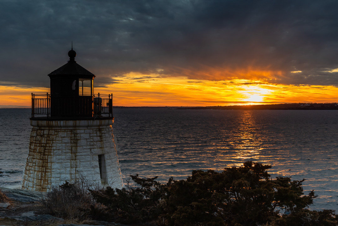 Castle Hill Ocean Sunset